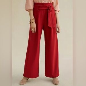 Anthropologie paper bag pants